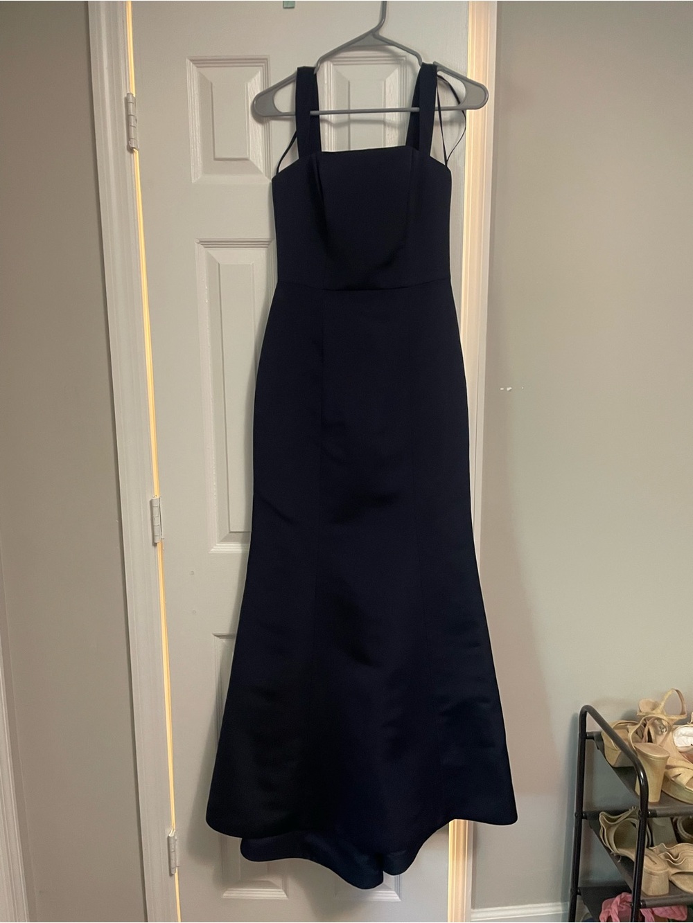Amsale Ida Navy Blue Gown